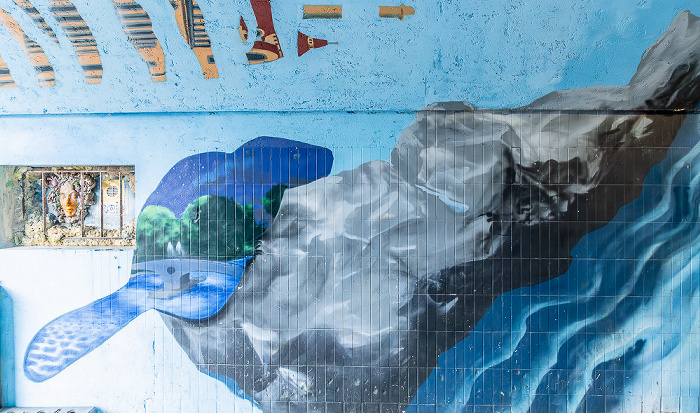 Unterführung Ludwigsbrücke (Karl-Müller-Weg): Street Art München