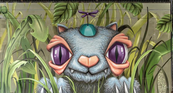 Donnersbergerbrücke: Street Art München