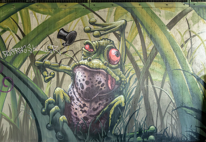 Donnersbergerbrücke: Street Art München