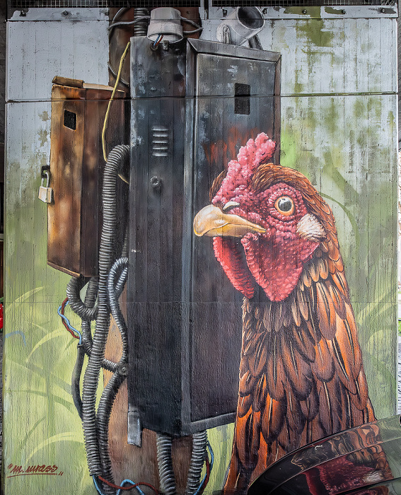 Donnersbergerbrücke: Street Art München