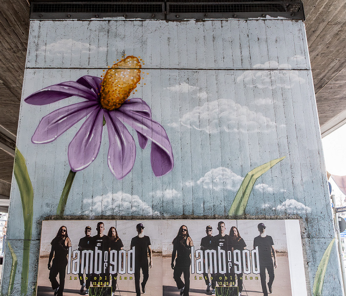 Donnersbergerbrücke: Street Art München