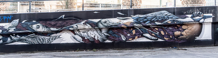 Donnersbergerbrücke: Street Art München