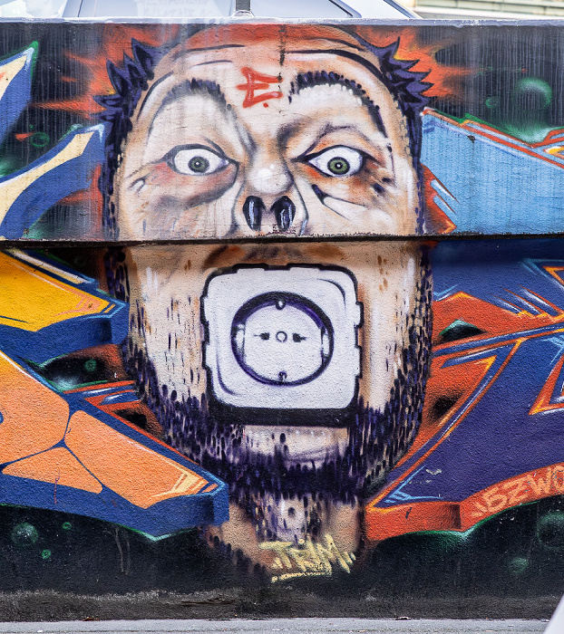 Donnersbergerbrücke: Street Art München