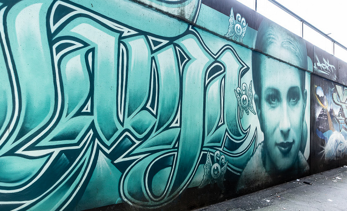 Donnersbergerbrücke: Street Art München