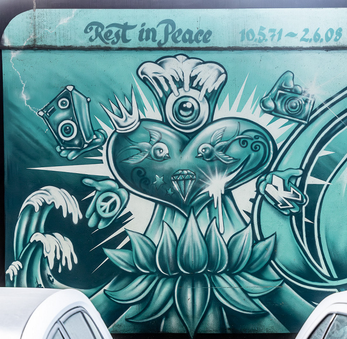 Donnersbergerbrücke: Street Art München