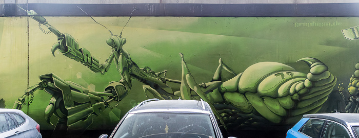 Donnersbergerbrücke: Street Art München