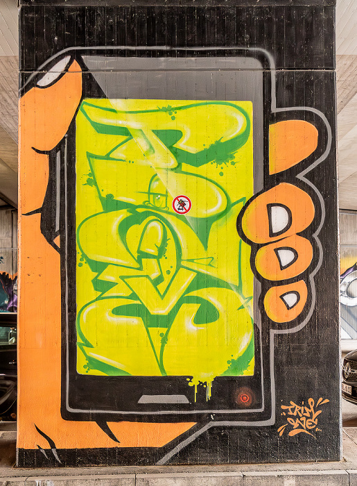 Donnersbergerbrücke: Street Art München