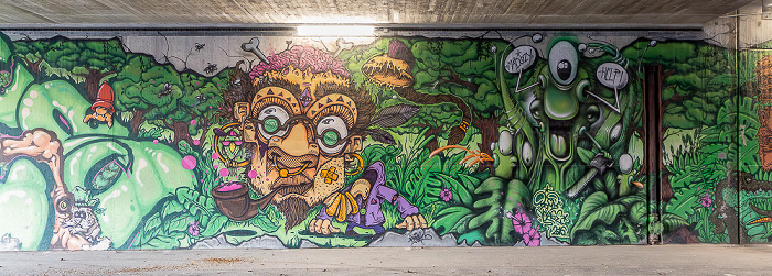 Donnersbergerbrücke: Street Art München