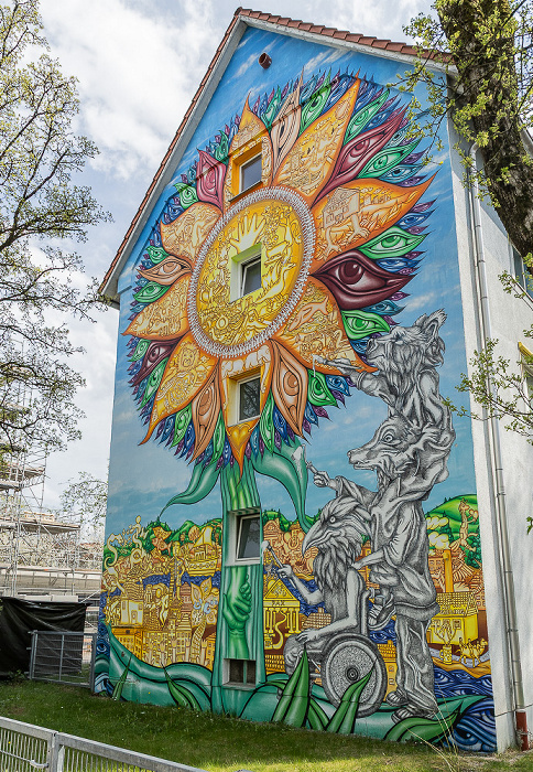 Chiemgaustraße: Street Art München