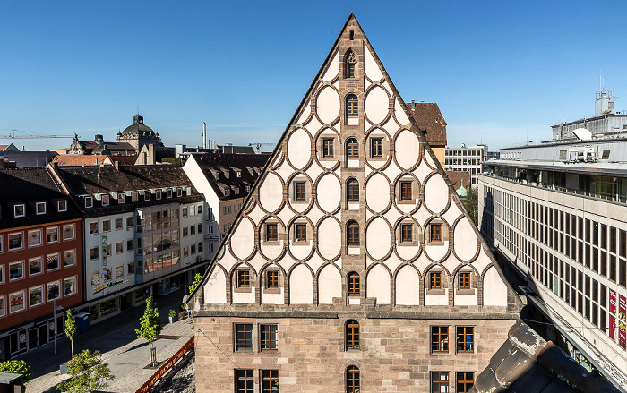Blick aus dem Gideon Hotel: Mauthalle Nürnberg