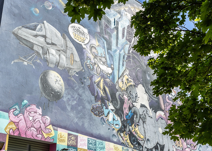 Nürnberg Fürther Straße: Street Art