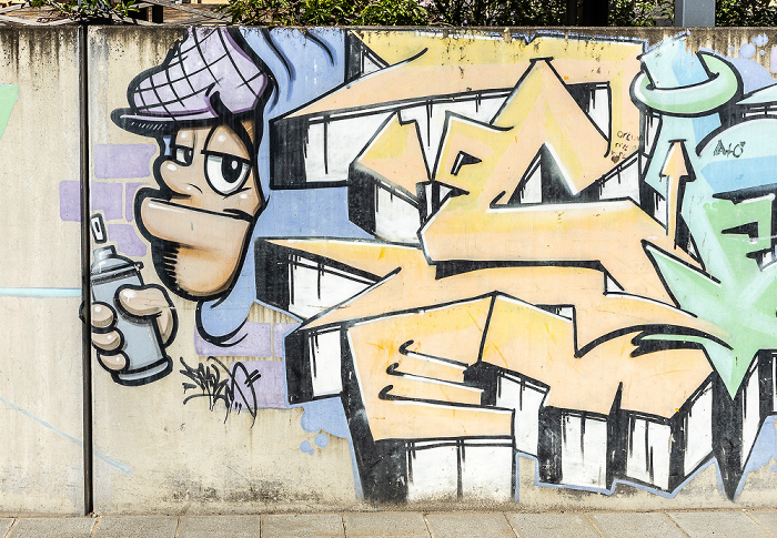 Nürnberg Bärenschanzstraße: Street Art