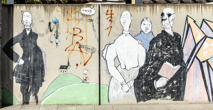 Nürnberg Bärenschanzstraße: Street Art