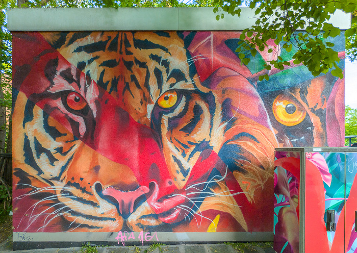 Nürnberg Schultheißallee: Street Art