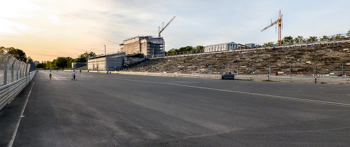 Nürnberg Ehem. Reichsparteitagsgelände: Norisring, Zeppelinhaupttribüne
