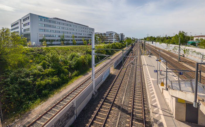 S-Bahnhof Erlangen Paul-Gossen-Straße Siemens Campus