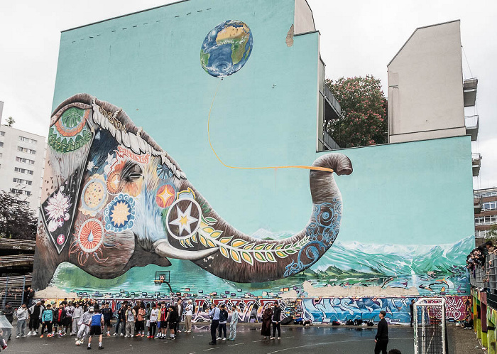 Theodor-Wolff-Park: Street Art Berlin