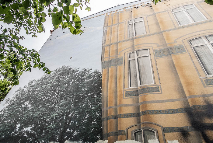 Tempelhofer Ufer: Jugendkunstschule FRI-X BERG - Street Art Berlin