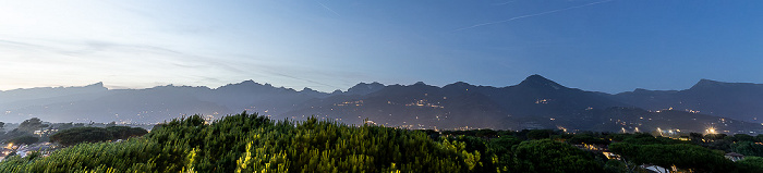 Blick vom Hotel Venezia Marina di Pietrasanta