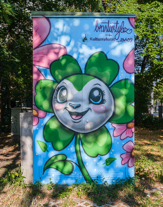 Landshuter Allee / Arnulfstraße: Street Art München