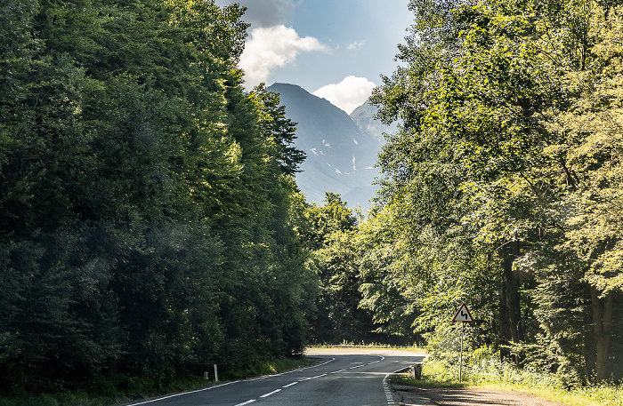 Munții Făgăraș (Făgăraș-Gebirge) Transfăgărășan (Transfogarascher Hochstraße)