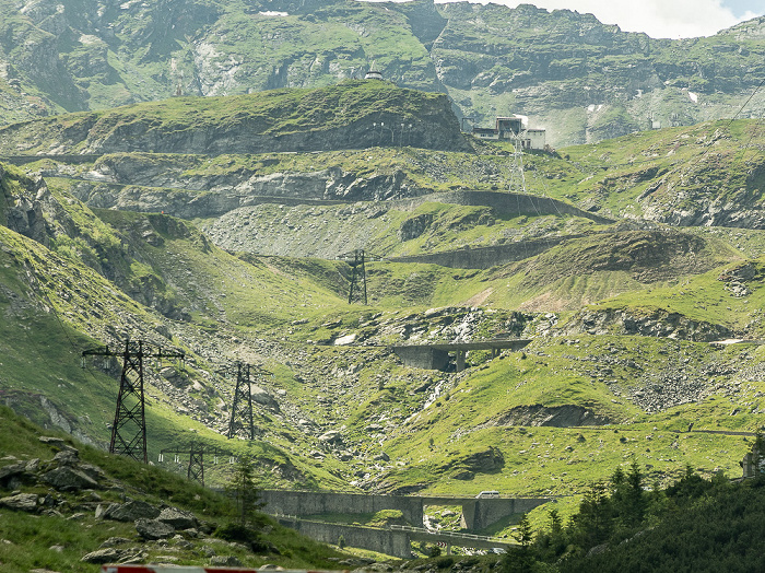 Munții Făgăraș (Făgăraș-Gebirge) Transfăgărășan (Transfogarascher Hochstraße)