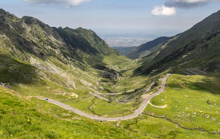 Munții Făgăraș (Făgăraș-Gebirge) Transfăgărășan (Transfogarascher Hochstraße)