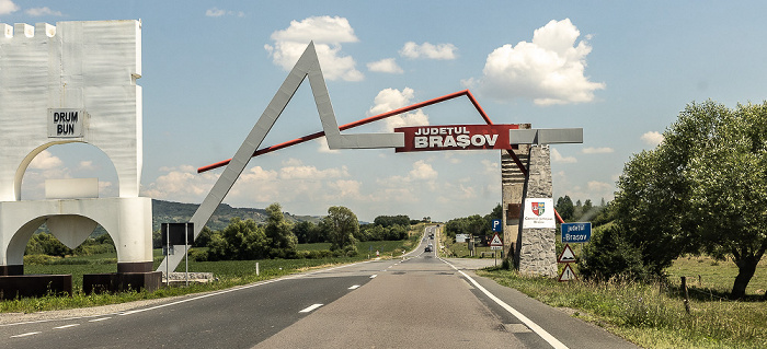 Kreis Sibiu / Kreis Brașov: Drum național 1
