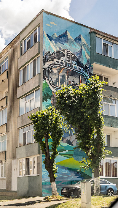 Strada Tăbăcari: Street Art Făgăraș