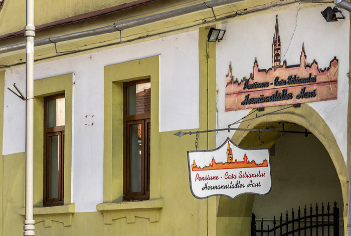 Strada 9 Mai (Elisabethgasse): Casa Sibianului Sibiu (Hermannstadt)