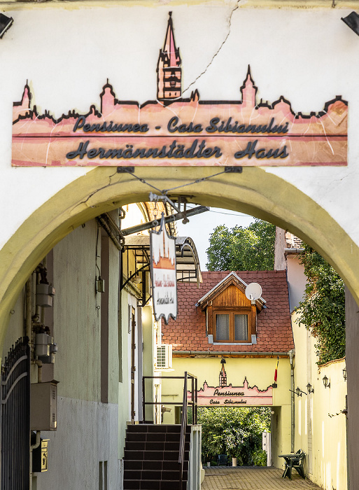 Strada 9 Mai (Elisabethgasse): Casa Sibianului Sibiu (Hermannstadt)