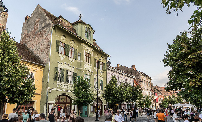 Strada Nicolae Bălcescu (Heltauergasse) Sibiu (Hermannstadt)