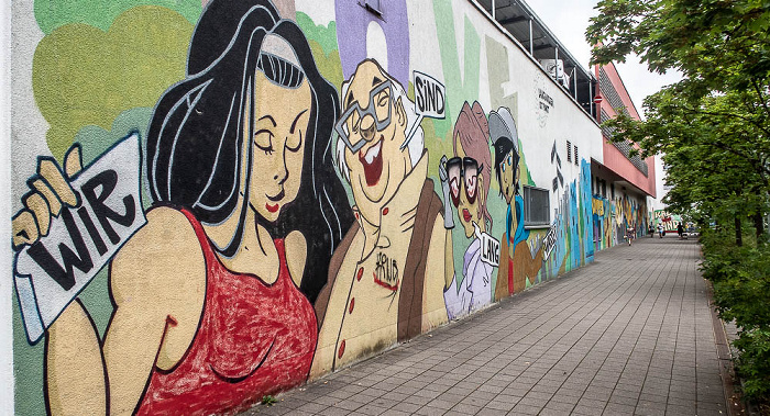 Oppelner Straße: Street Art Nürnberg