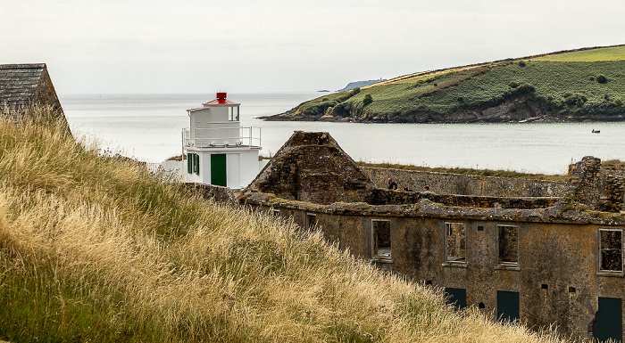 Charles Fort, Charlesfort Lighthouse, Kinsale Harbour, Keltische See (Atlantik) Kinsale