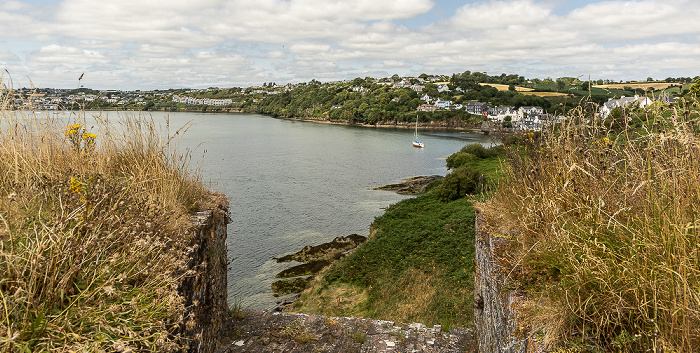 Blick vom Charles Fort: Kinsale Harbour Kinsale