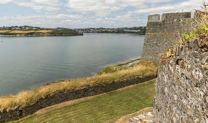 Blick vom Charles Fort: Kinsale Harbour Kinsale