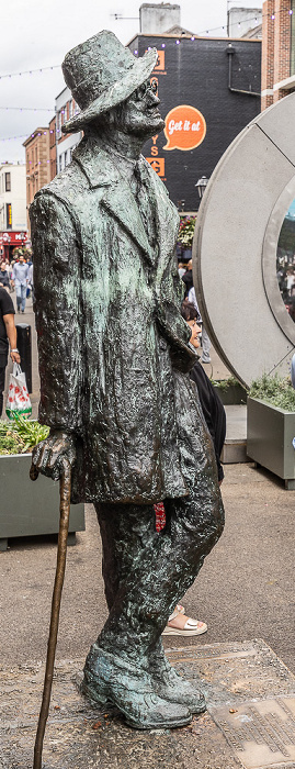 Dublin North Earl Street: James Joyce Statue Dublin Portal