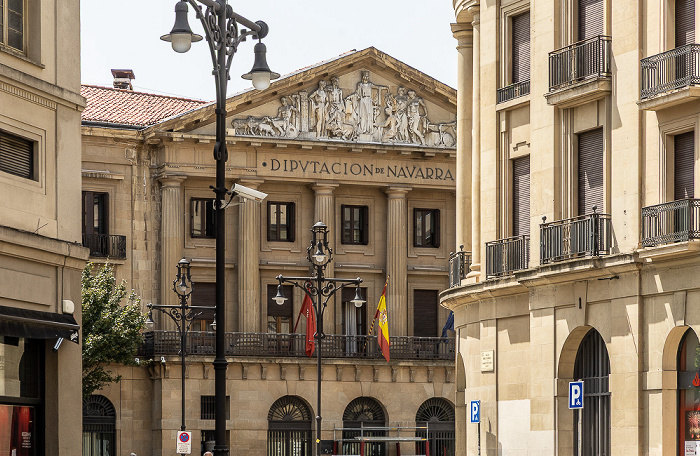 Calle Duque de Ahumada, Palacio de Navarra Pamplona