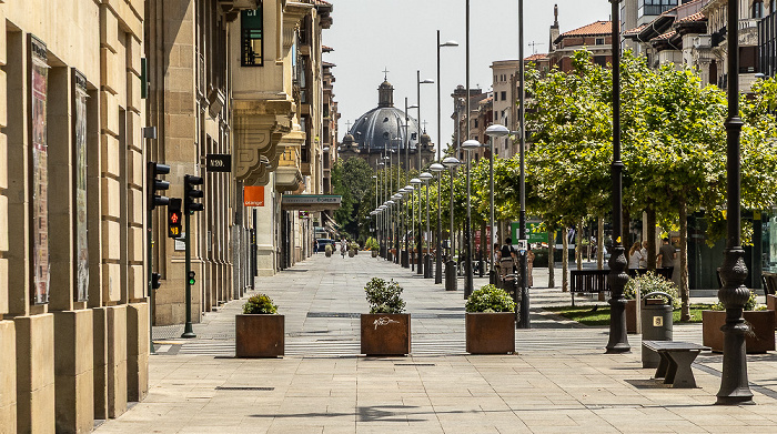 Avenida Carlos III el Noble Pamplona