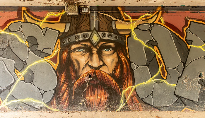 Parque de la Chimenea: Street Art Saragossa