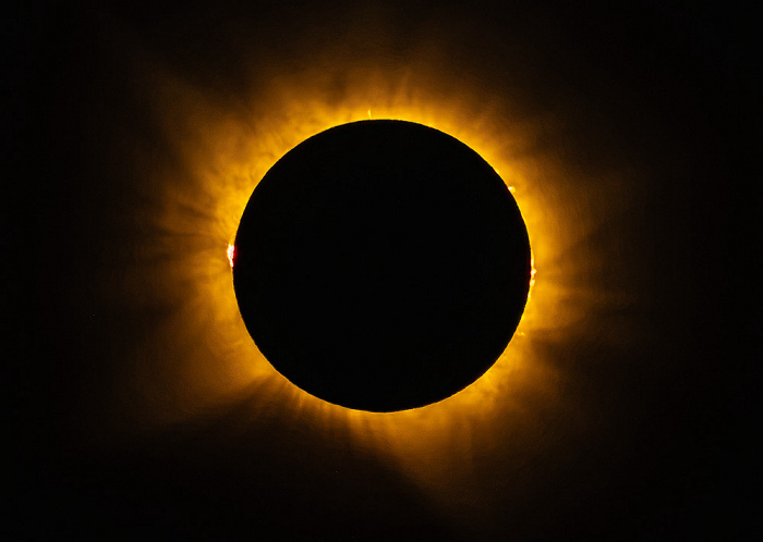 Saragossa Parque del Agua Luis Buñuel: Totale Sonnenfinsternis