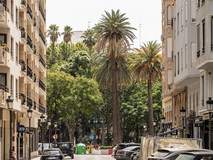 Valencia l'Eixample: Carrer de Serrano Morales Plaça de Cánovas del Castillo