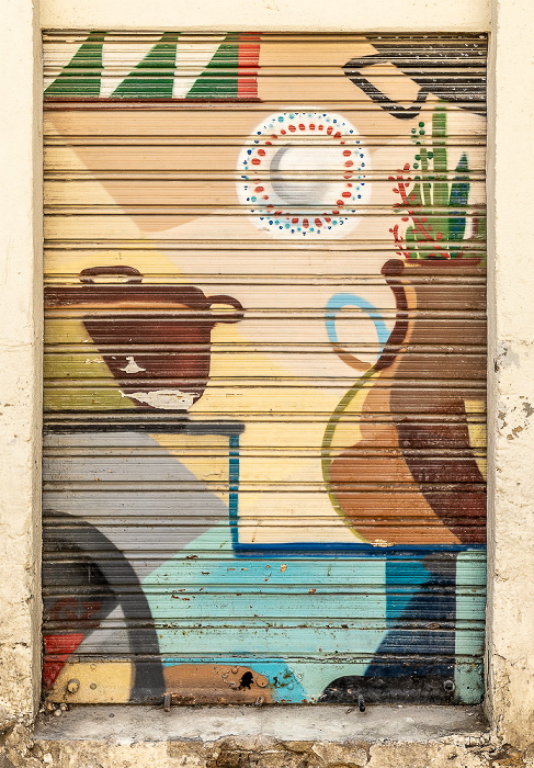 Plaza del Músico López Chávarri: Street Art Valencia