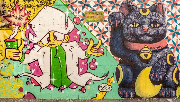 Calle Tabla de Cambios: Street Art Valencia
