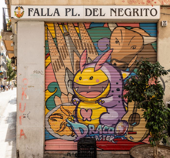 Calle Cadirers: Street Art Valencia