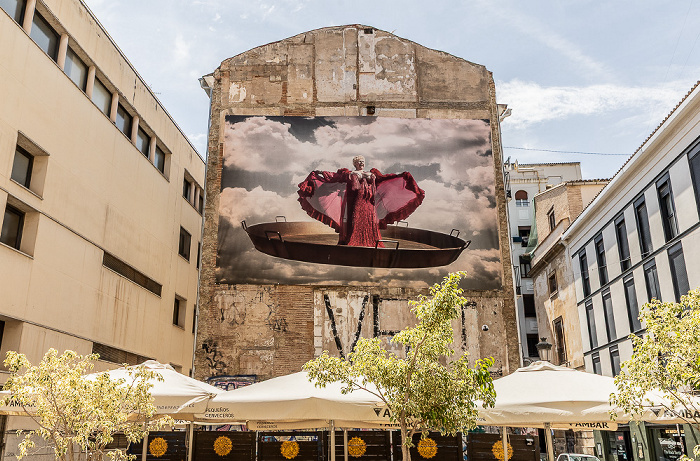 Calle de la Purísima / Calle Corregería: Street Art Valencia