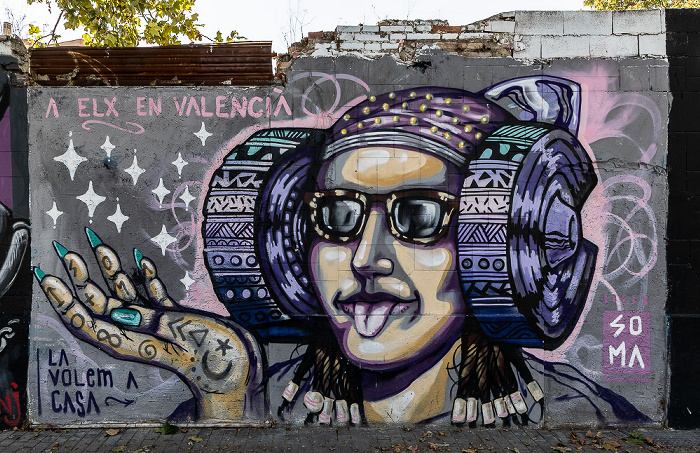 Calle de Guillem de Castro: Street Art Valencia