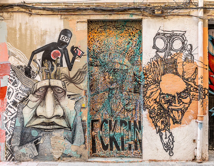 Calle de Liria: Street Art Valencia