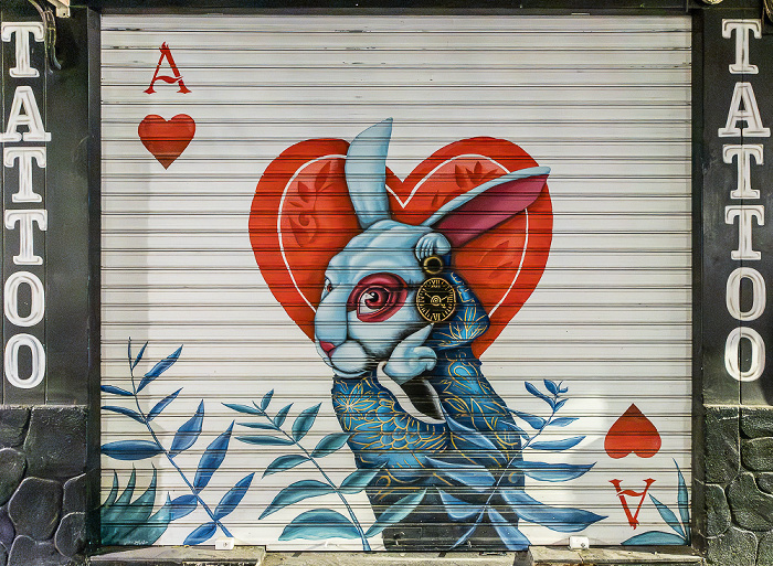 Calle del Escultor José Capuz: Street Art Valencia