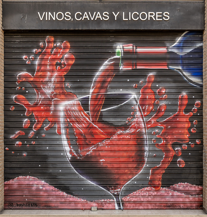Calle de Cádiz: Street Art Valencia